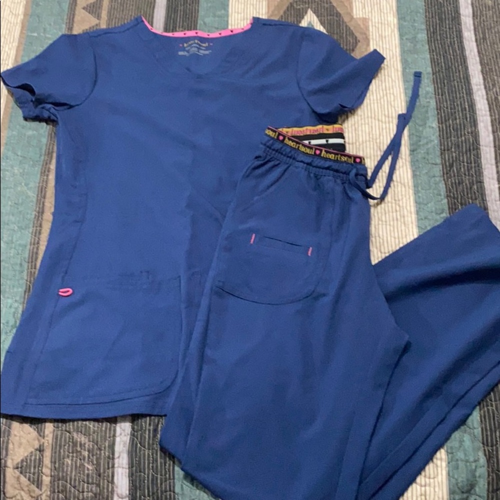 Heart Soul Scrub Set